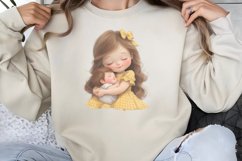 Watercolor Sisterhood Clipart PNG Product Image 1