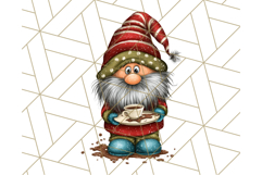 Christmas Gnome Clipart, Holiday Gnomes PNG Illustrations Product Image 5
