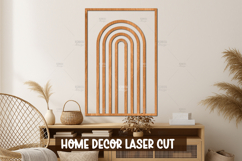 Mid Century Wall Art Laser Cut File for Home Decor Product Image 1