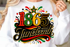 Juneteenth 1865 Freedom Celebration PNG Product Image 1