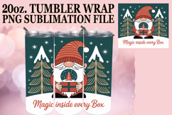 Happy beginnings 20oz tumbler wrap, Holiday Gnome Product Image 1