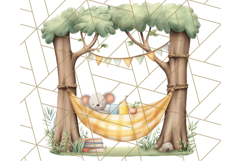 Cute Safari Animal Clipart PNG for Kids, African Wildlife Product Image 5