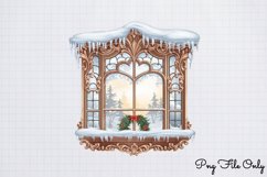 Victorian Winter Clipart Sublimation PNG Product Image 1