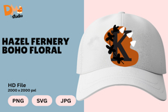 Hazel Fernery Boho Floral Monogram Product Image 1