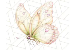 Pastel Fairies and Butterflies PNG, Spring Fantasy Clipart Product Image 5
