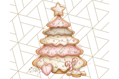 Christmas Sweet Shoppe Clipart PNG, Pastel Bakery Art Product Image 5