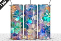 3D St Patrick&#039;s Day Tumbler Wrap| Sublimation Design Product Image 2