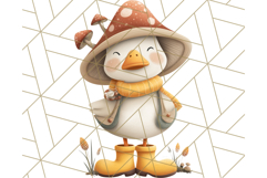 Cottagecore Halloween Clipart Cozy PNG, Autumn Fall Png Product Image 5