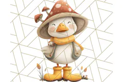 Cottagecore Halloween Clipart Cozy PNG, Autumn Fall Png Product Image 5