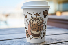 Summer Coffee Time Clipart Product Image 5