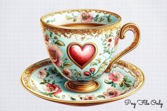 Farmhouse Love Valentine Clipart PNG Product Image 1