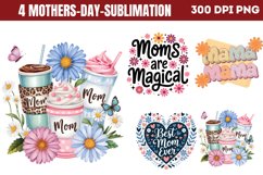 Mothers Day Sublimation PNG Product Image 1