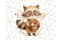 Woodland Apple Orchard Festival PNG Fall Clipart Product Image 5