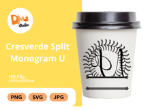 Cresverde Split Monogram Product Image 1