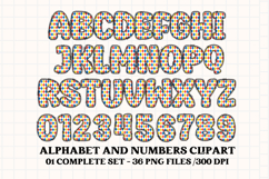 Back to School Alphabet png, letters doodle, school clipart Product Image 2