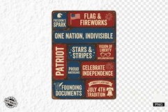 Patriotic Signs PNG illustrations Product Image 1