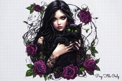 Gothic Princess Clipart PNG Product Image 1
