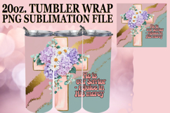 ENCHANTING DREAMS 20oz TUMBLER WRAP, Cross Product Image 1