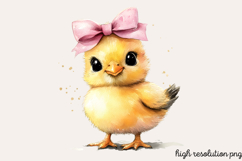 Black Pink Easter Clipart PNG Product Image 1