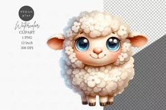 Farm animals clipart, Sheep clipart, Cute animals Product Image 1
