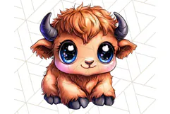 Farm Animals Kawaii Clipart PNG, Cute Barnyard Animal Product Image 5