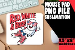 UNIQUE DESK MAT PLAYFUL PNG, Funny Ghost Product Image 1