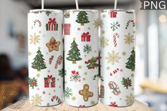 Christmas Tree Tumbler Wrap -High Quality 300 Dpi Product Image 1