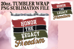 Radiant Thoughts 20oz tumbler wrap, Juneteenth Product Image 1