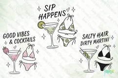 Funny Summer Vibes Clipart Product Image 1