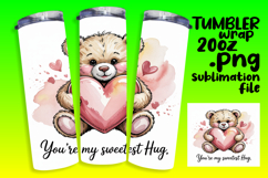 LUXURIOUS 20oz Tumbler Template , Valentines Day Product Image 1