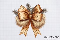 Rustic Christmas Sublimation Clipart PNG Product Image 1