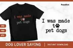 Funny Dog Lover Quotes SVG EPS PNG 5 Product Image 1