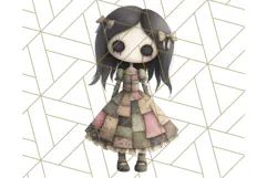 Creepy Dolls Clipart PNG Haunted Toy Characters Product Image 5