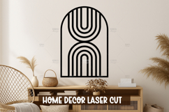 Mid Century Wall Art Laser Cut File for Home Decor Product Image 1