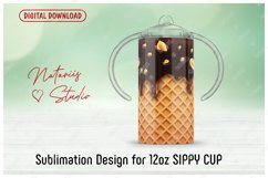 Ice Cream Pattern for 12 oz Kids Sippy Cup Product Image 1
