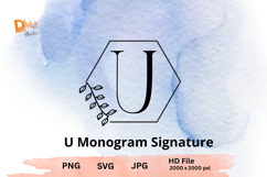 Monogram Signature Product Image 1