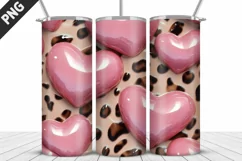 Valentines Love Skinny Tumbler PNG Wrap| Valentines Tumbler Product Image 2