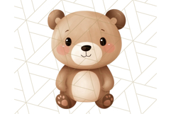 Cute Animal Clipart, Adorable Animal PNG Product Image 5