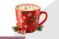 Christmas Coffee Sublimation, Bundle Christmas Clipart Product Image 9