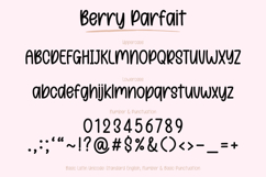 Berry Parfait Cute Handwritten Font Product Image 20