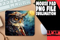 Owl Design Variety for Sublimation Mouse Pads Product Image 1