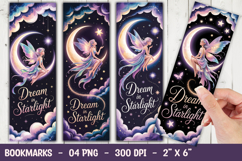 Moon Dream Bookmark Sublimation Product Image 1
