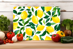 Watercolor Lemon Cutting Board | Cutting Board png Product Image 4