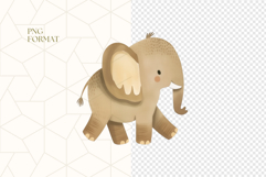 Jungle Animals Clipart PNG Product Image 4