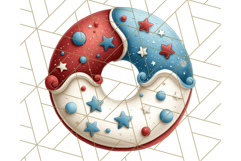 4th of July Desserts PNG Clipart, Americana Patriotic Treats Product Image 5