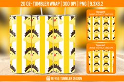 Hen Tumbler Wrap Designs, Sublimation Wrap Product Image 1