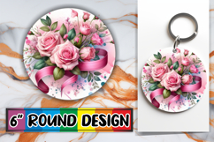 Cozy Circle Designs for Cars PNG, Flowers Product Image 1