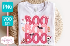 Pink Halloween sublimation bundle | Cute Halloween PNG Product Image 2