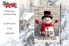 Merry Christmas Garden Flag Design Product Image 1