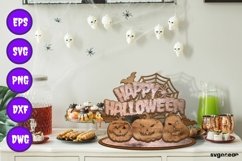 Happy Halloween Laser Cut | 3D Layered SVG | Glowforge Product Image 4